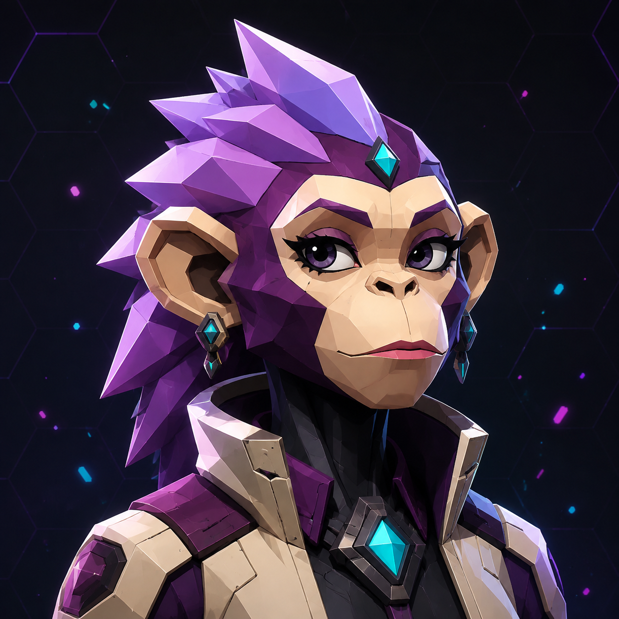 FBACY female ape logo