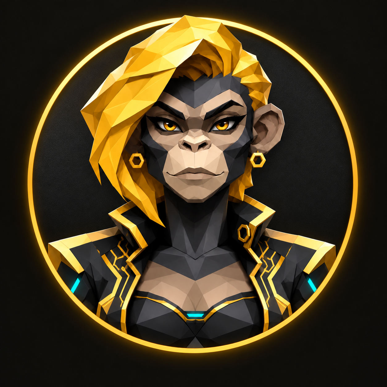 FBACY female ape logo
